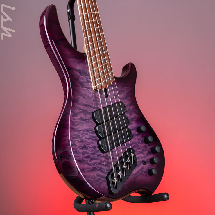 Dingwall Combustion 5-String Bass Ultravioletburst Pau Ferro Fretboard