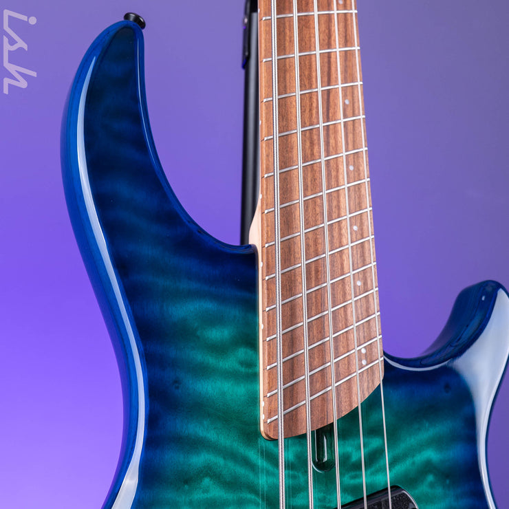Dingwall Combustion 5-String Bass Whalepoolburst Pau Ferro Fretboard