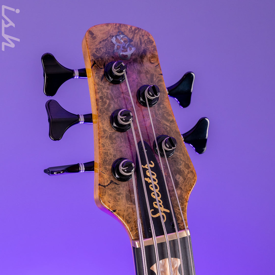 Spector USA NS-5 Purple Tiger Burst