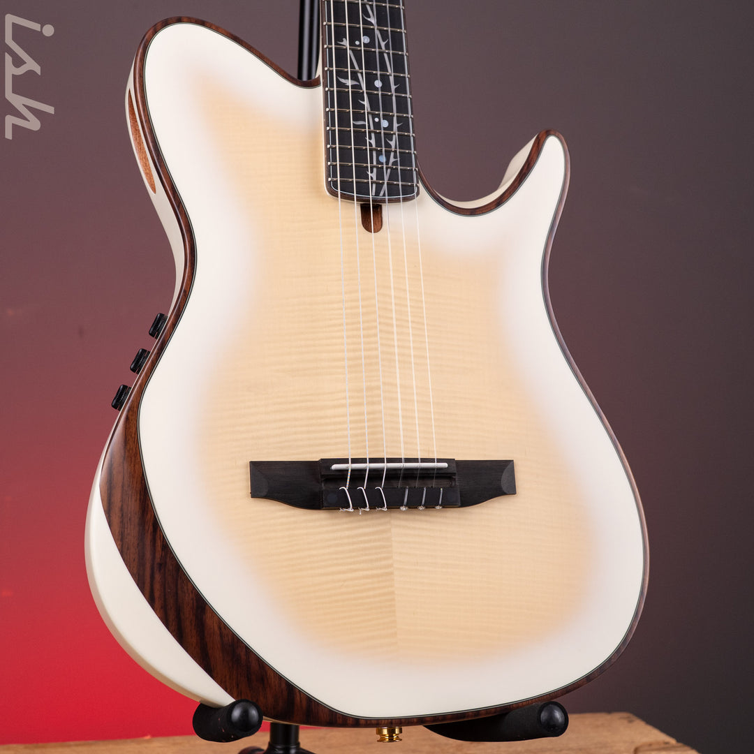Ibanez TOD100FMN Tim Henson Signature Acoustic-Electric Guitar Toasted Marshmallow Matte