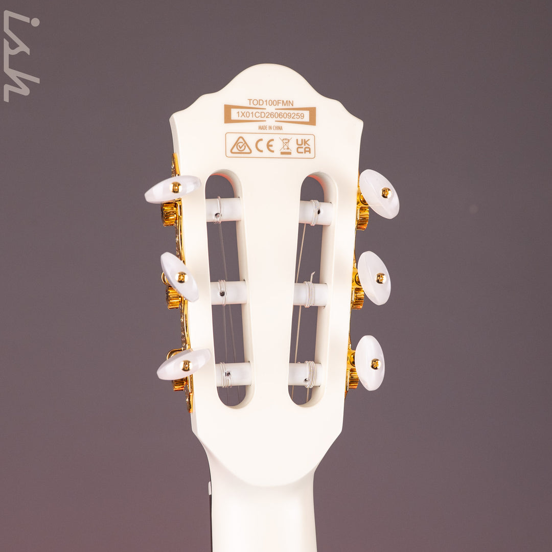 Ibanez TOD100FMN Tim Henson Signature Acoustic-Electric Guitar Toasted Marshmallow Matte