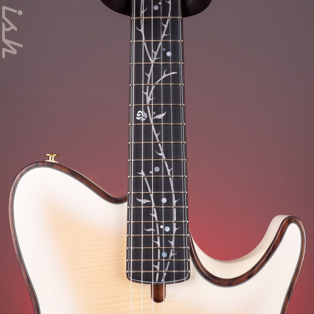 Ibanez TOD100FMN Tim Henson Signature Acoustic-Electric Guitar Toasted Marshmallow Matte