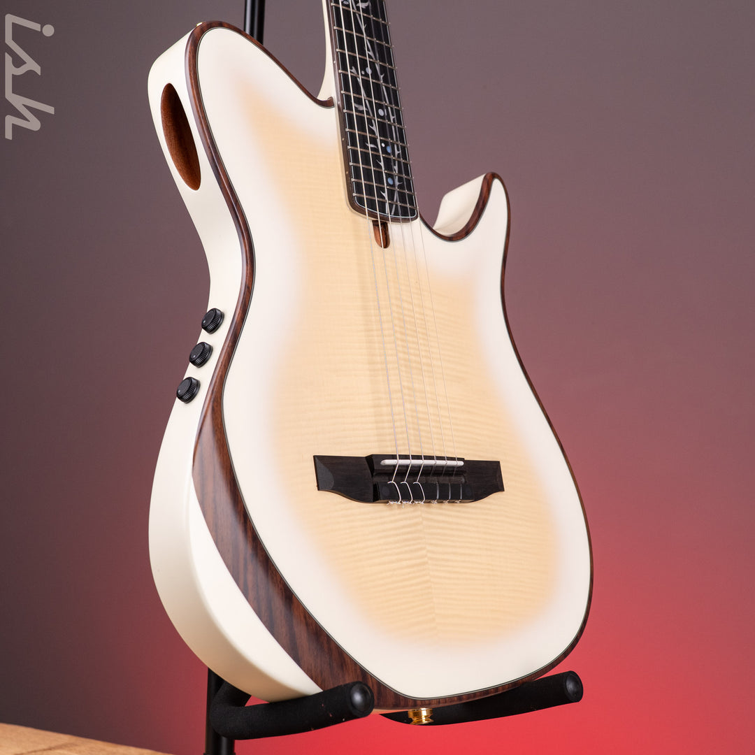 Ibanez TOD100FMN Tim Henson Signature Acoustic-Electric Guitar Toasted Marshmallow Matte