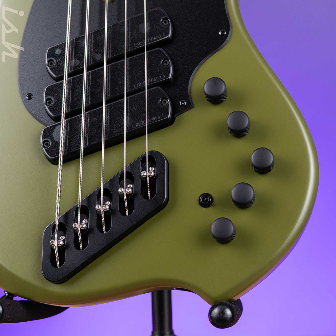 Dingwall Kyle Konkiel Combustion 5-String Bass Matte Army Green