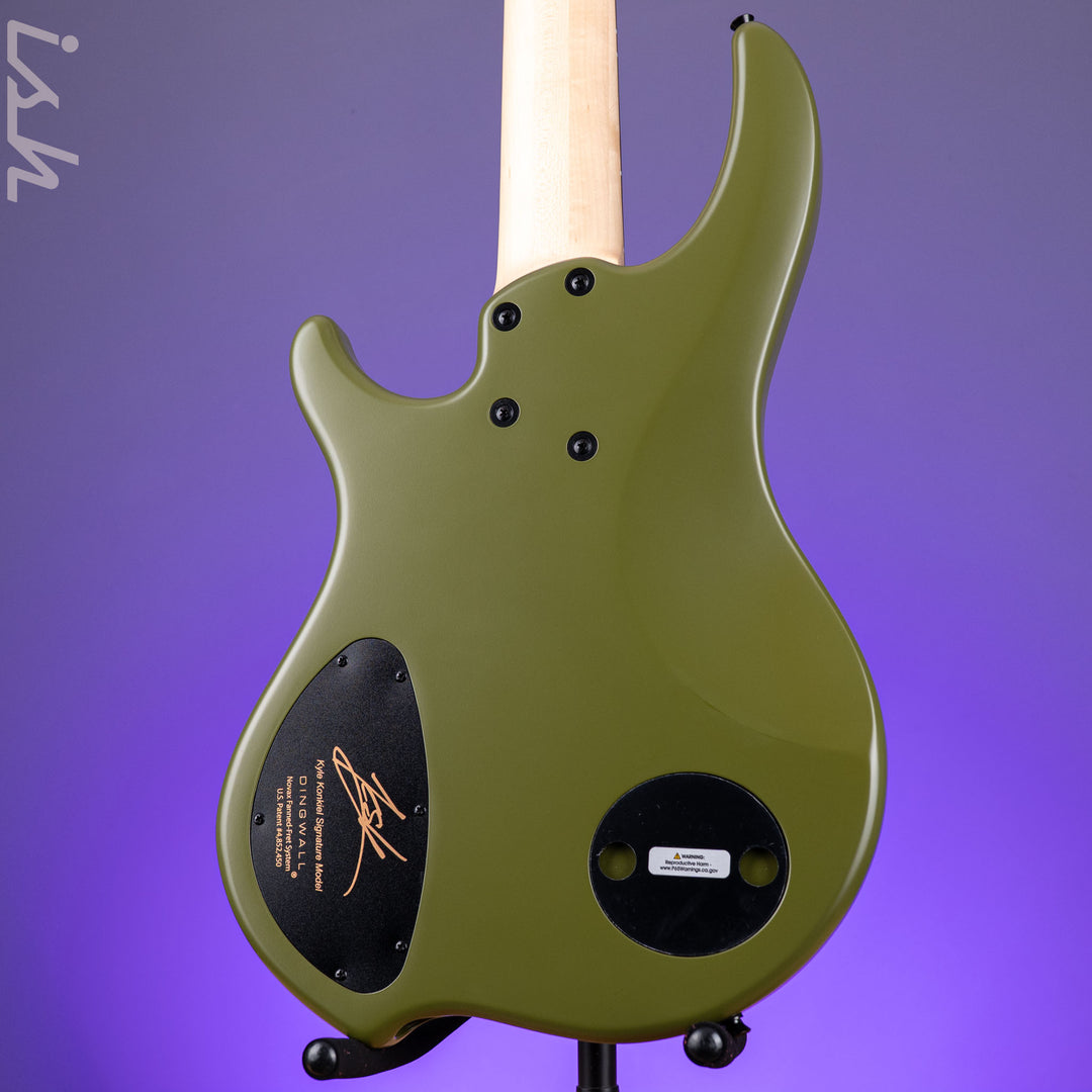 Dingwall Kyle Konkiel Combustion 5-String Bass Matte Army Green