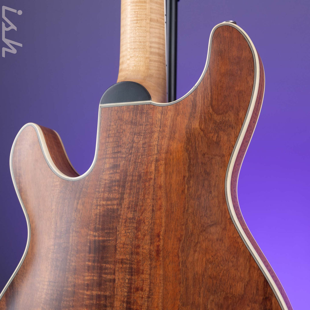 Bruton Universal Electric Archtop Guitar Natural