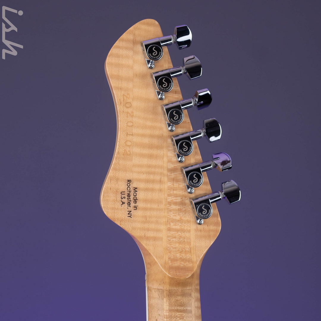 Bruton Universal Electric Archtop Guitar Natural