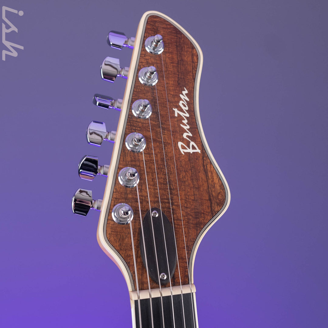 Bruton Universal Electric Archtop Guitar Natural