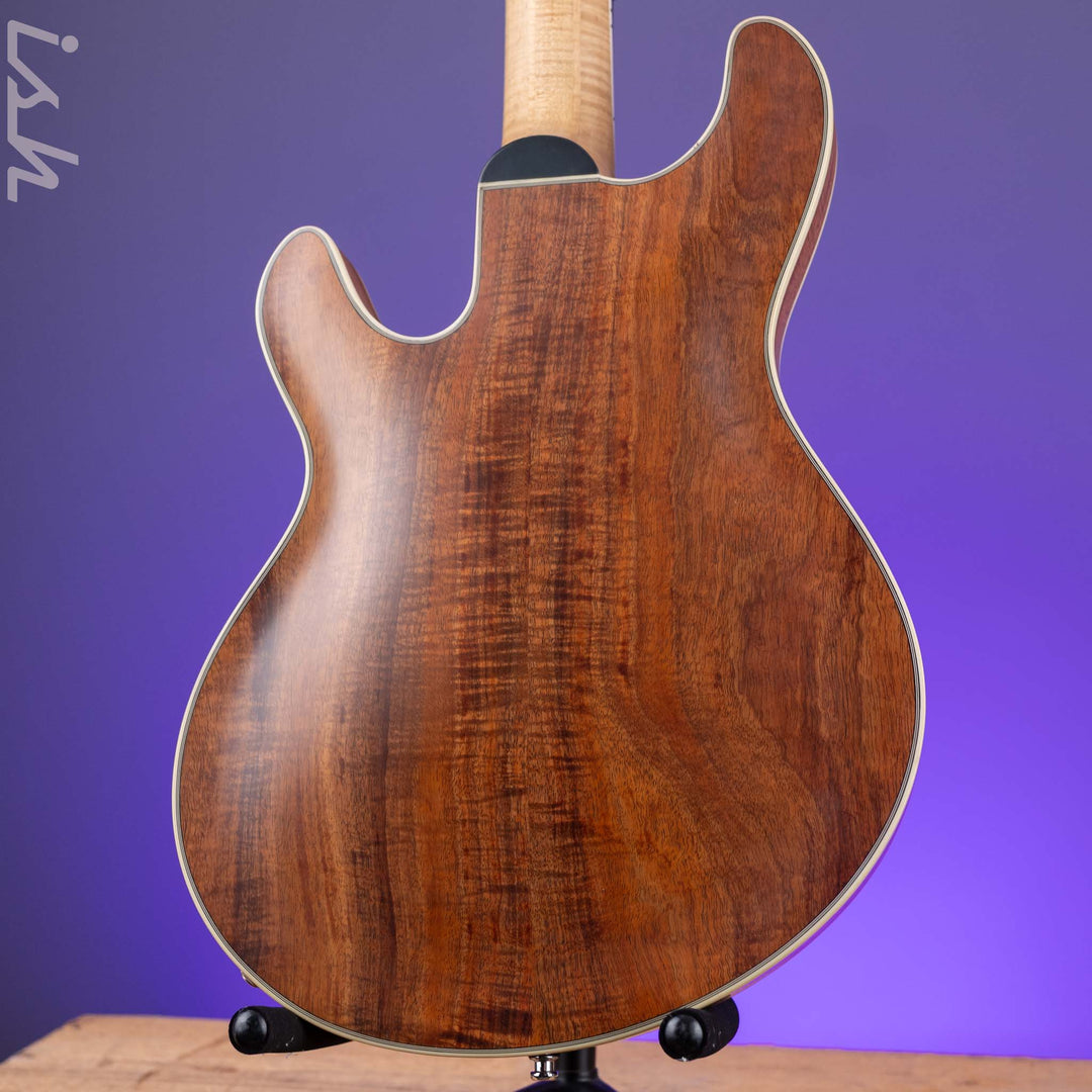 Bruton Universal Electric Archtop Guitar Natural