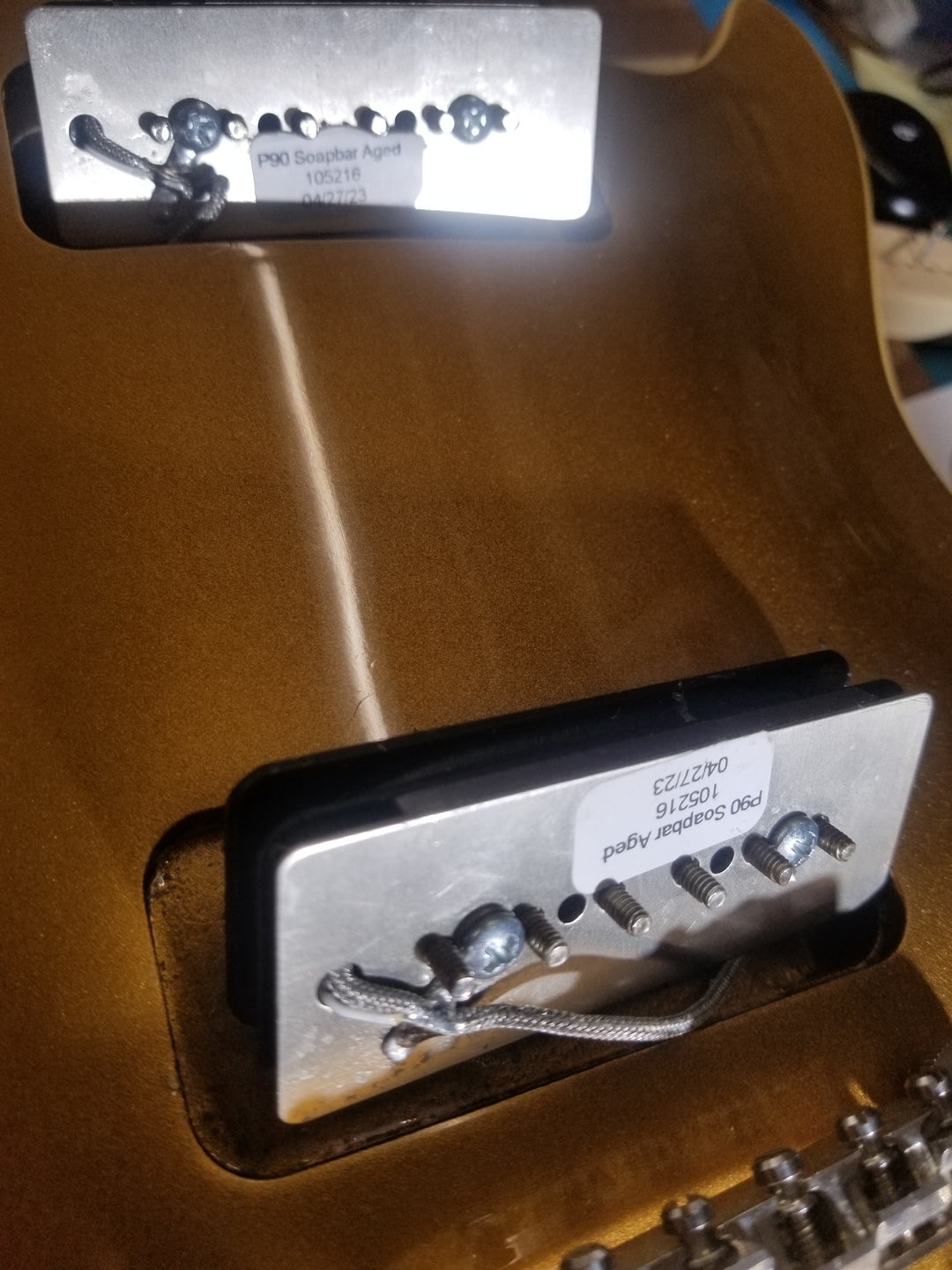 2021 Gibson Custom 1956 Les Paul Goldtop Reissue VOS Double Gold