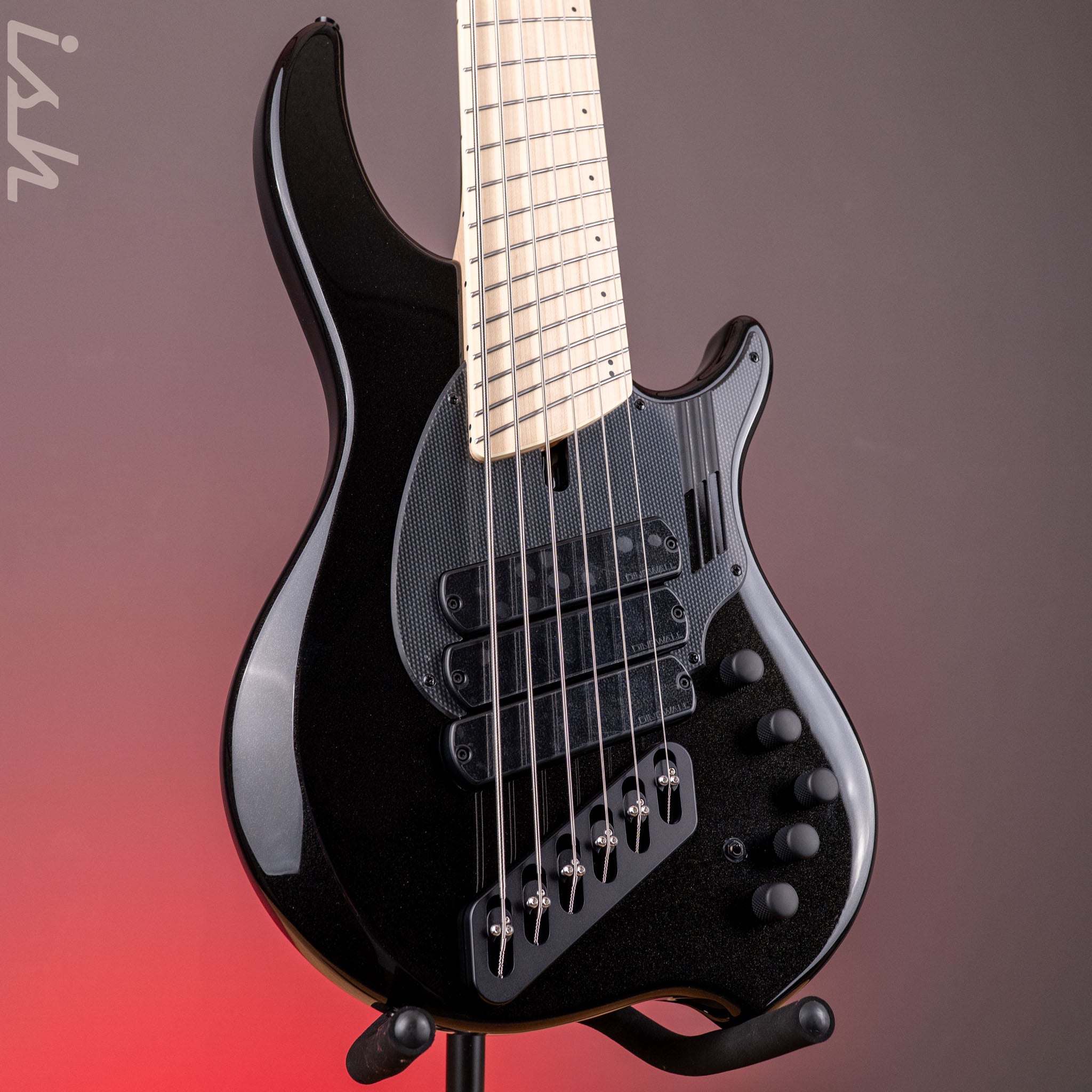 Dingwall NG-3 6-String Bass Metallic Black – Ish Guitars