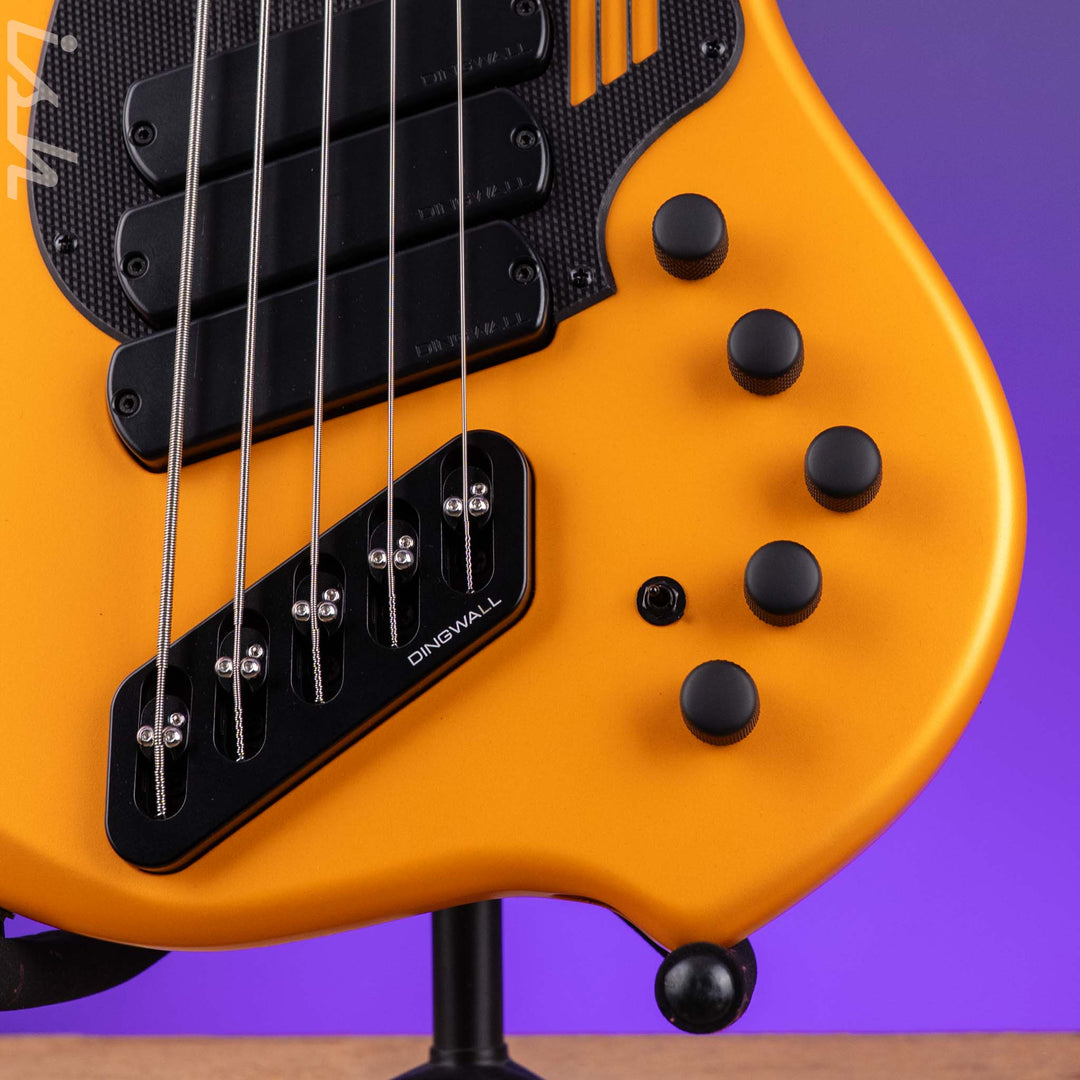 Dingwall NG3 5-String Bass Lamborghini Matte Orange NAMM Display