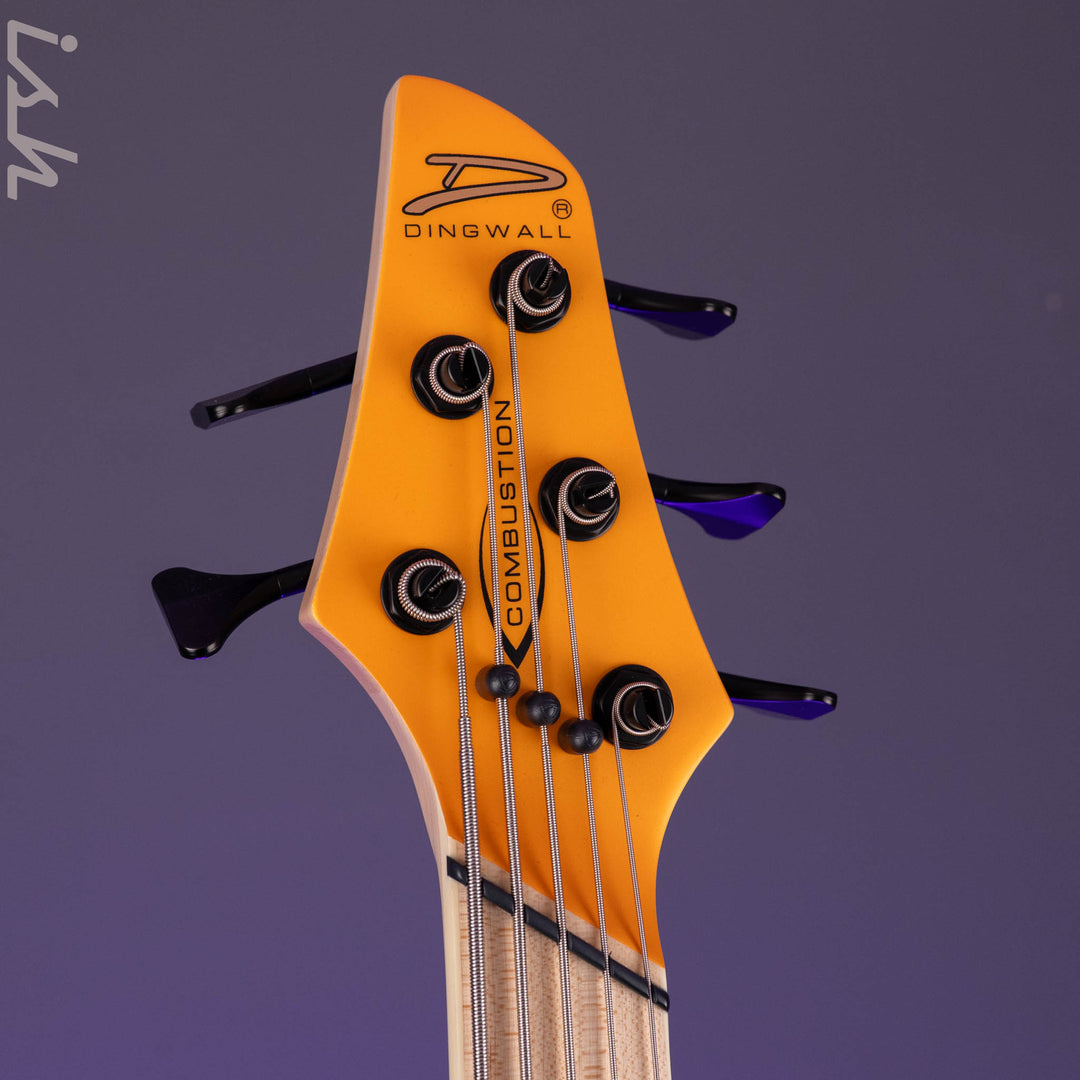 Dingwall NG3 5-String Bass Lamborghini Matte Orange NAMM Display