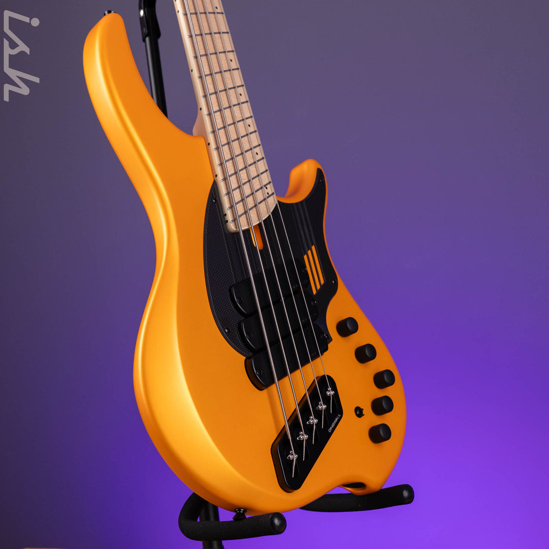 Dingwall NG3 5-String Bass Lamborghini Matte Orange NAMM Display