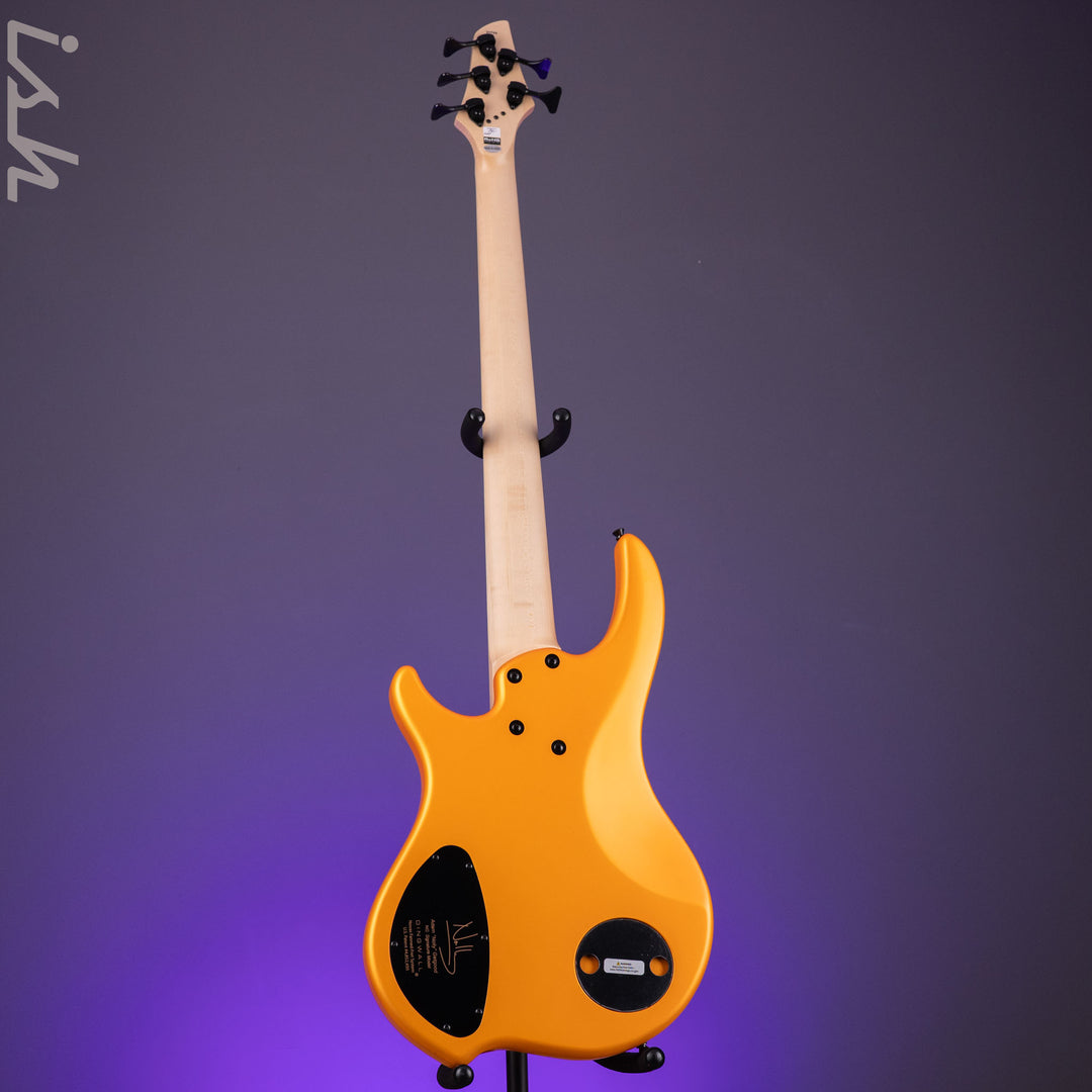 Dingwall NG3 5-String Bass Lamborghini Matte Orange NAMM Display
