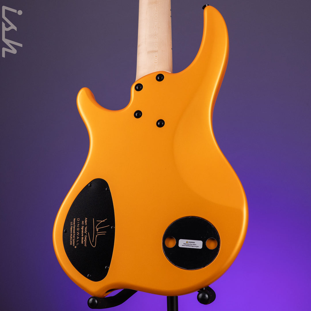 Dingwall NG3 5-String Bass Lamborghini Matte Orange NAMM Display