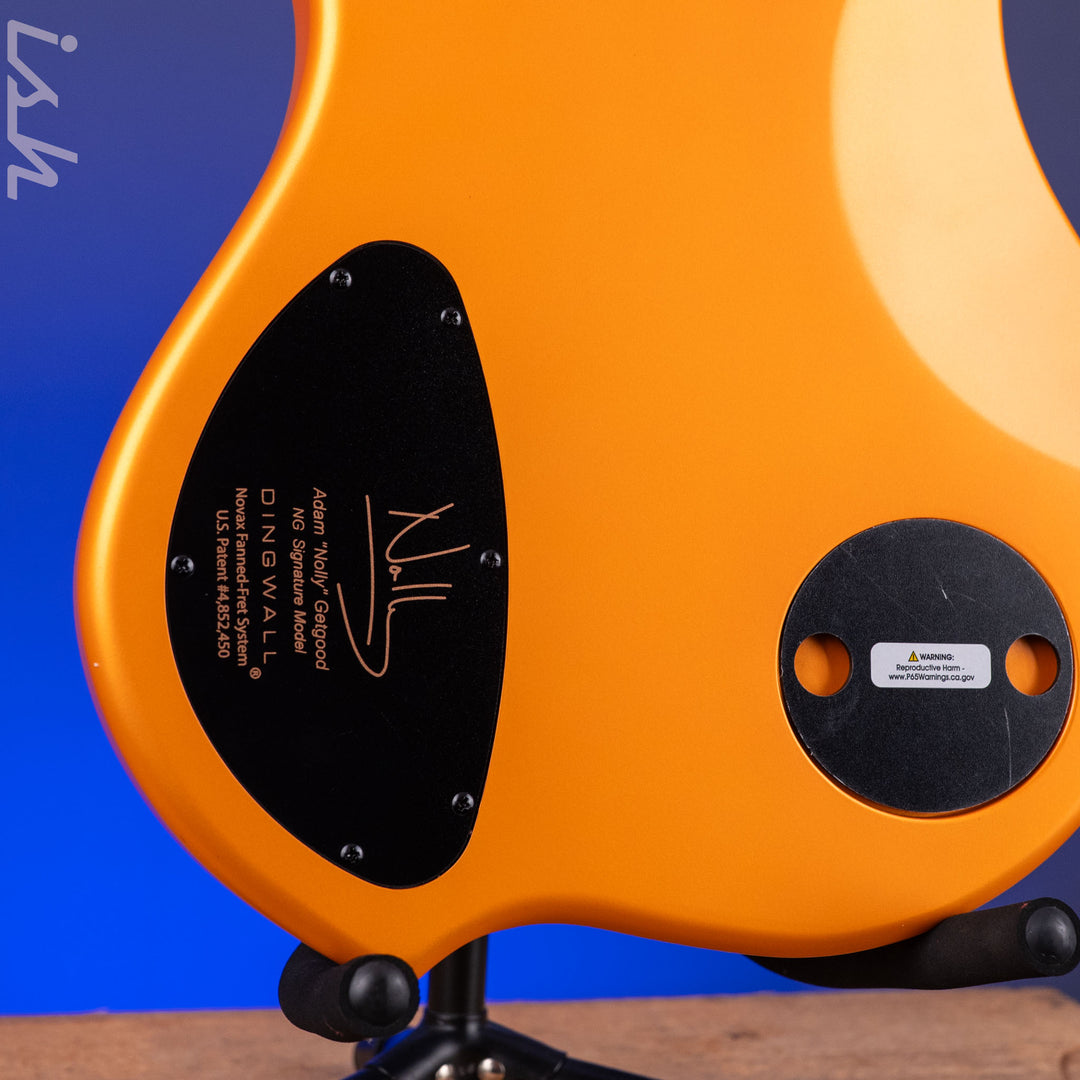 Dingwall NG3 5-String Bass Lamborghini Orange Matte