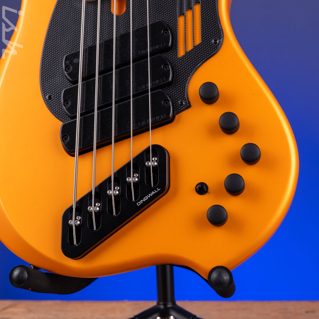 Dingwall NG3 5-String Bass Lamborghini Orange Matte