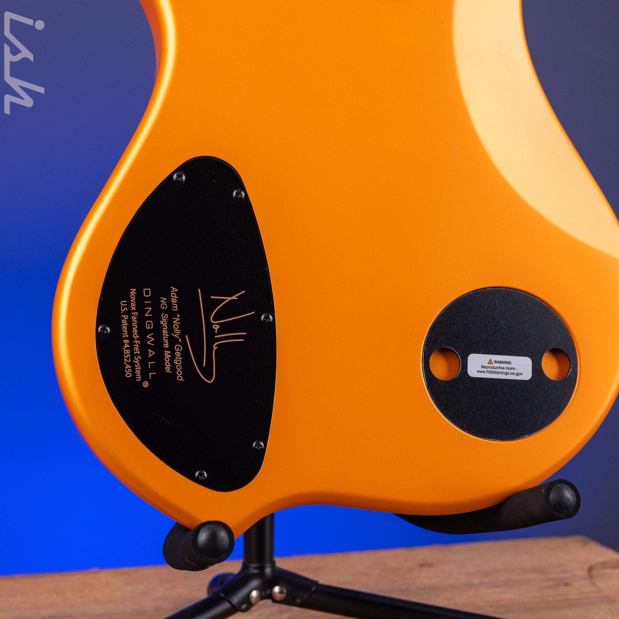 Dingwall NG3 4-String Bass Lamborghini Orange Matte – Ish Guitars