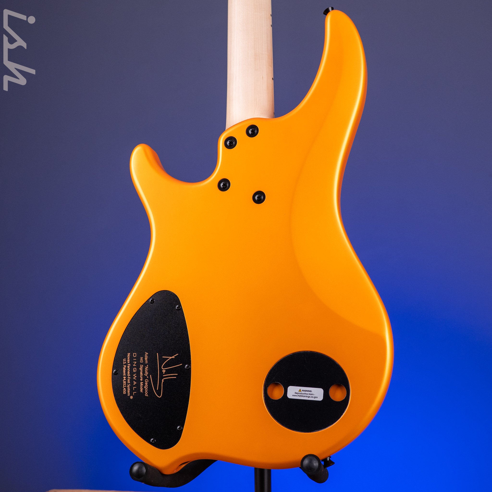 Dingwall NG3 4-String Bass Lamborghini Orange Matte – Ish Guitars