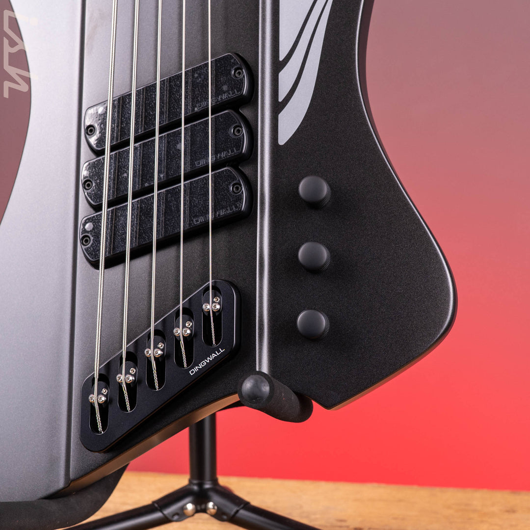 Dingwall D-Roc 5-String Bass Matte Metallic Black
