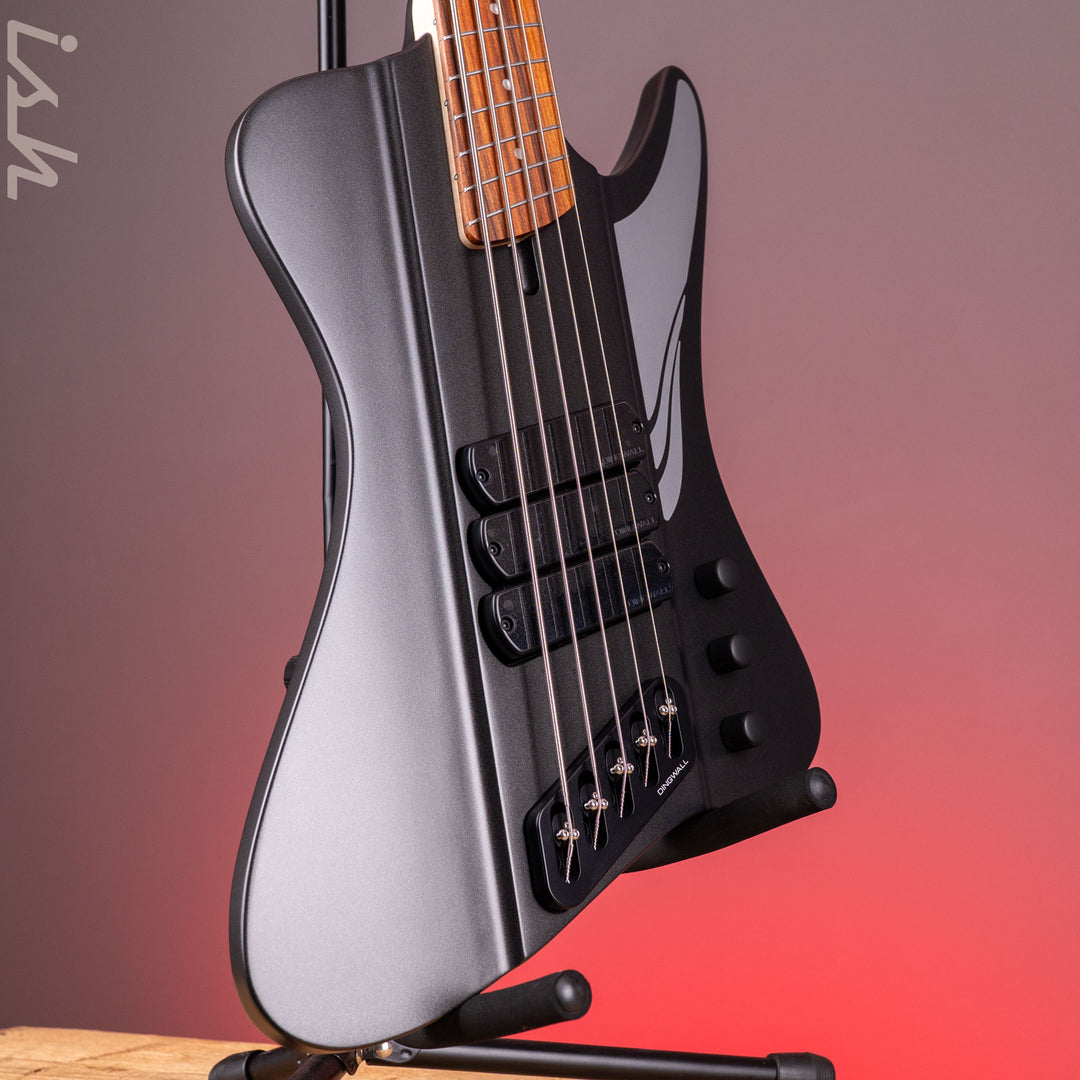 Dingwall D-Roc 5-String Bass Matte Metallic Black