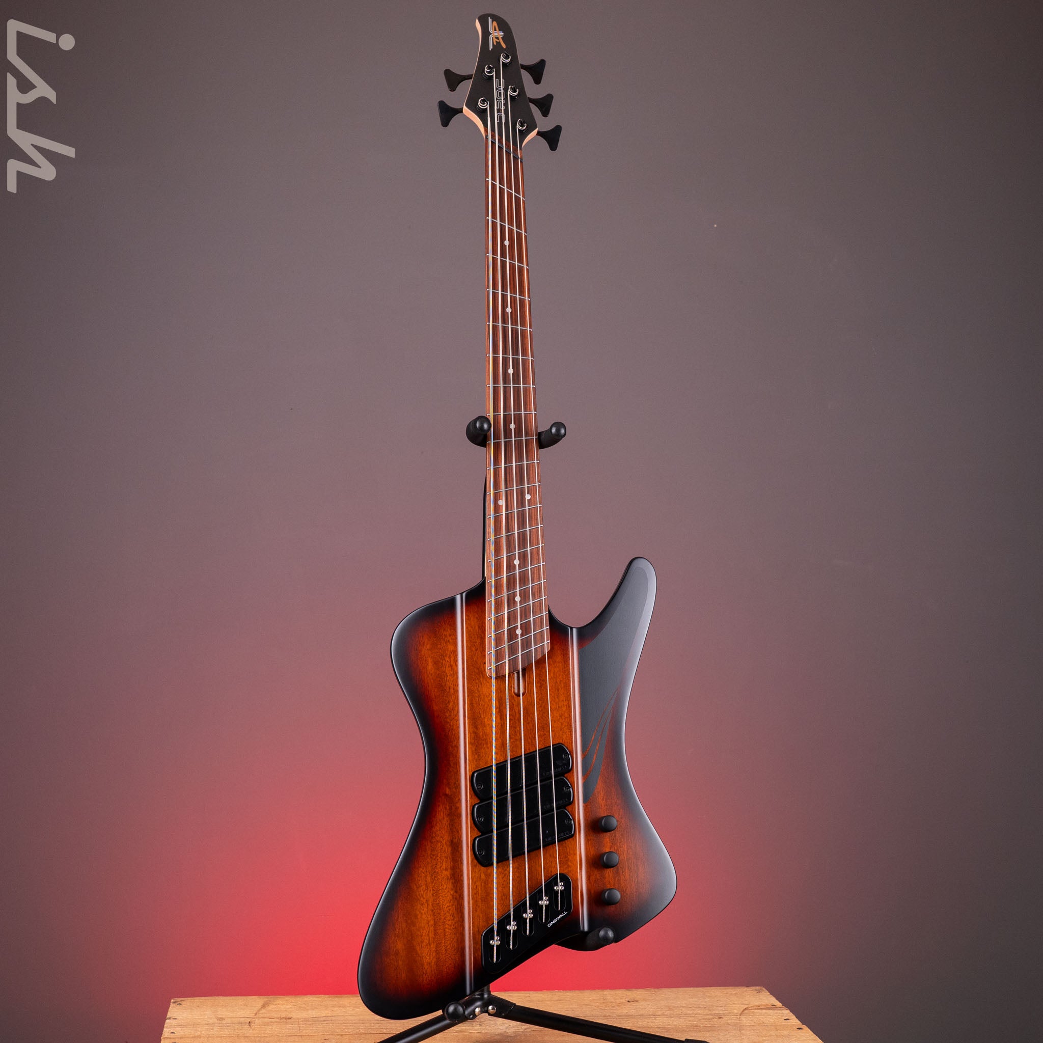 Dingwall D-Roc 5-String Bass Guitar Matte Vintageburst – Ish Guitars