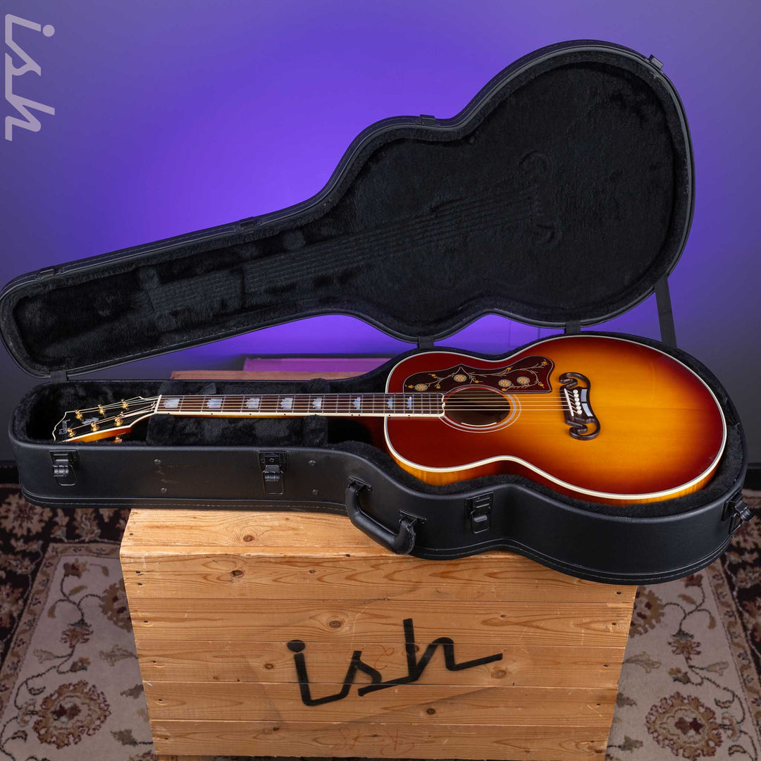 2022 Gibson SJ-200 Standard Acoustic-Electric Guitar Autumnburst
