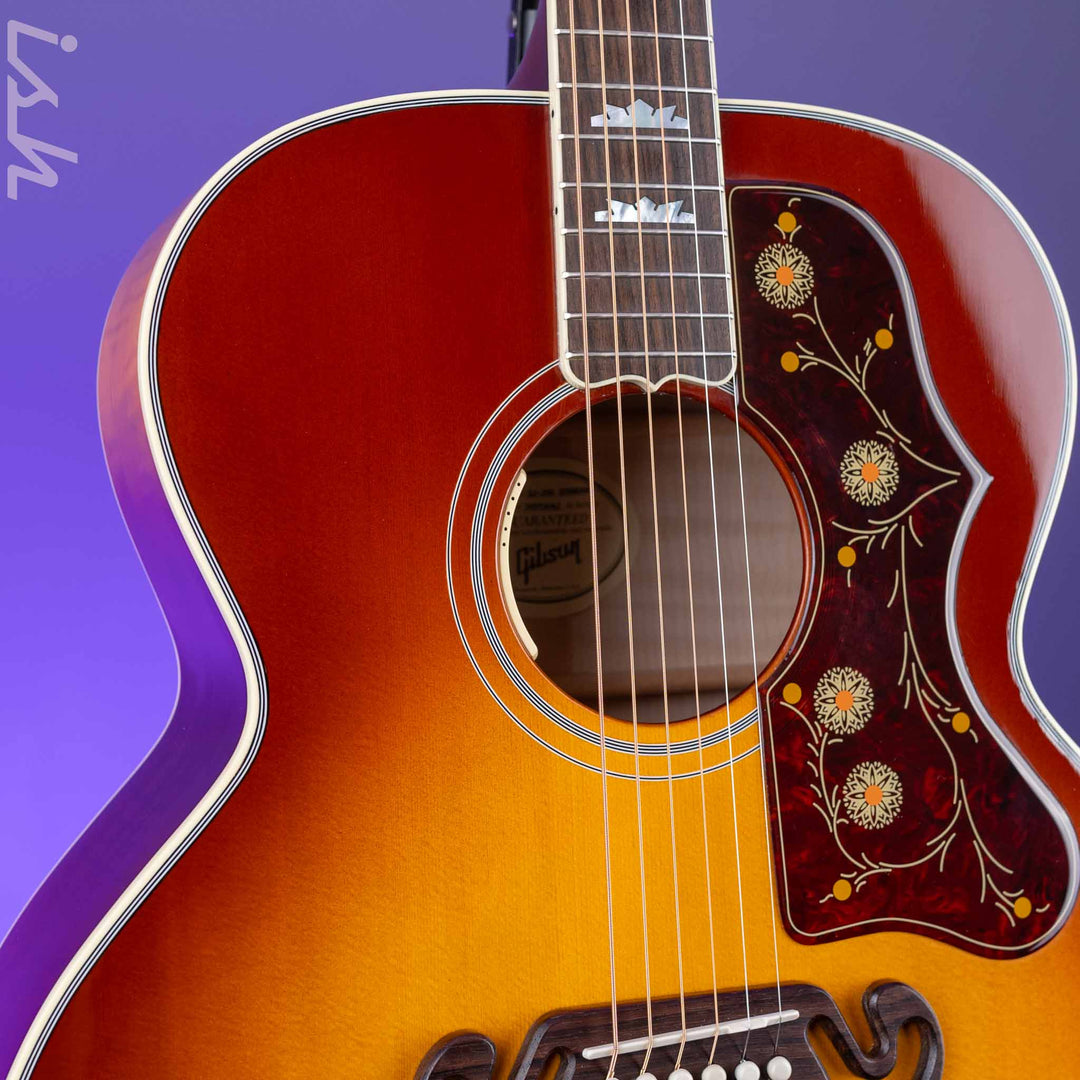 2022 Gibson SJ-200 Standard Acoustic-Electric Guitar Autumnburst
