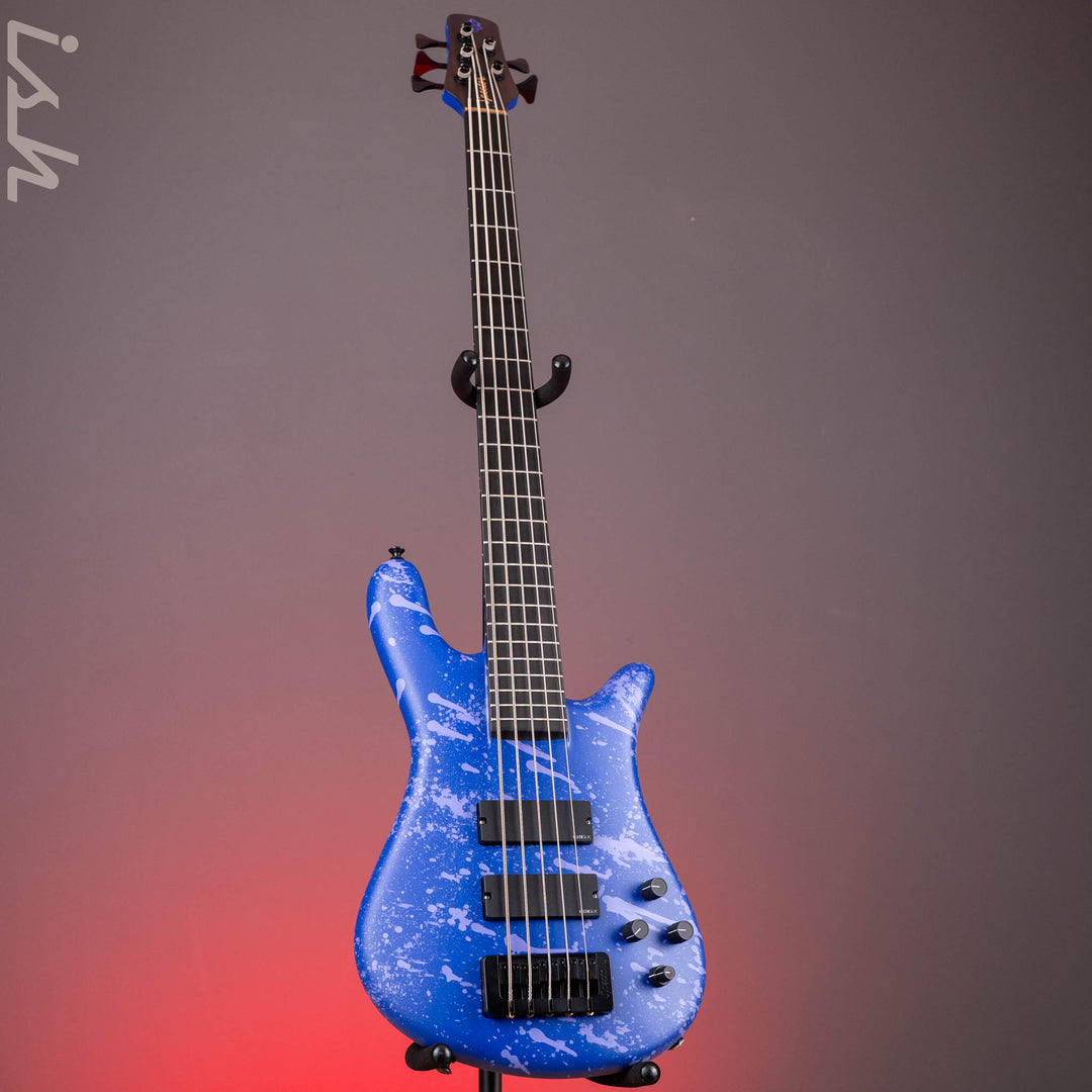 Spector USA NS-5 Matte Purple w/ Pink Drip
