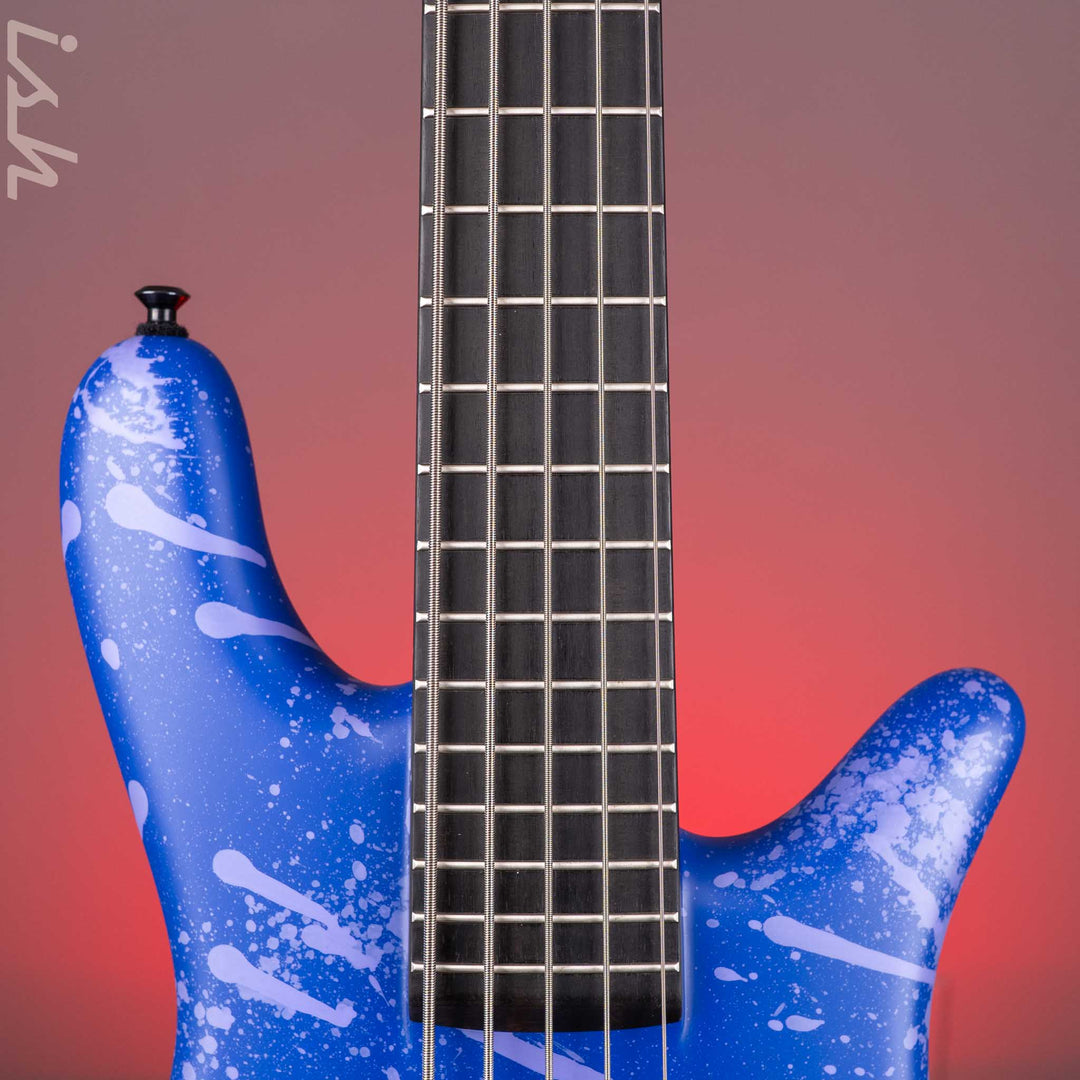 Spector USA NS-5 Matte Purple w/ Pink Drip