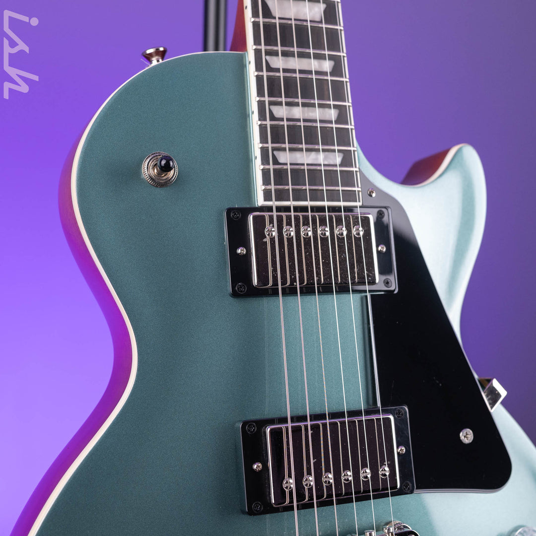 2021 Epiphone Les Paul Modern Electric Guitar Faded Pelham Blue