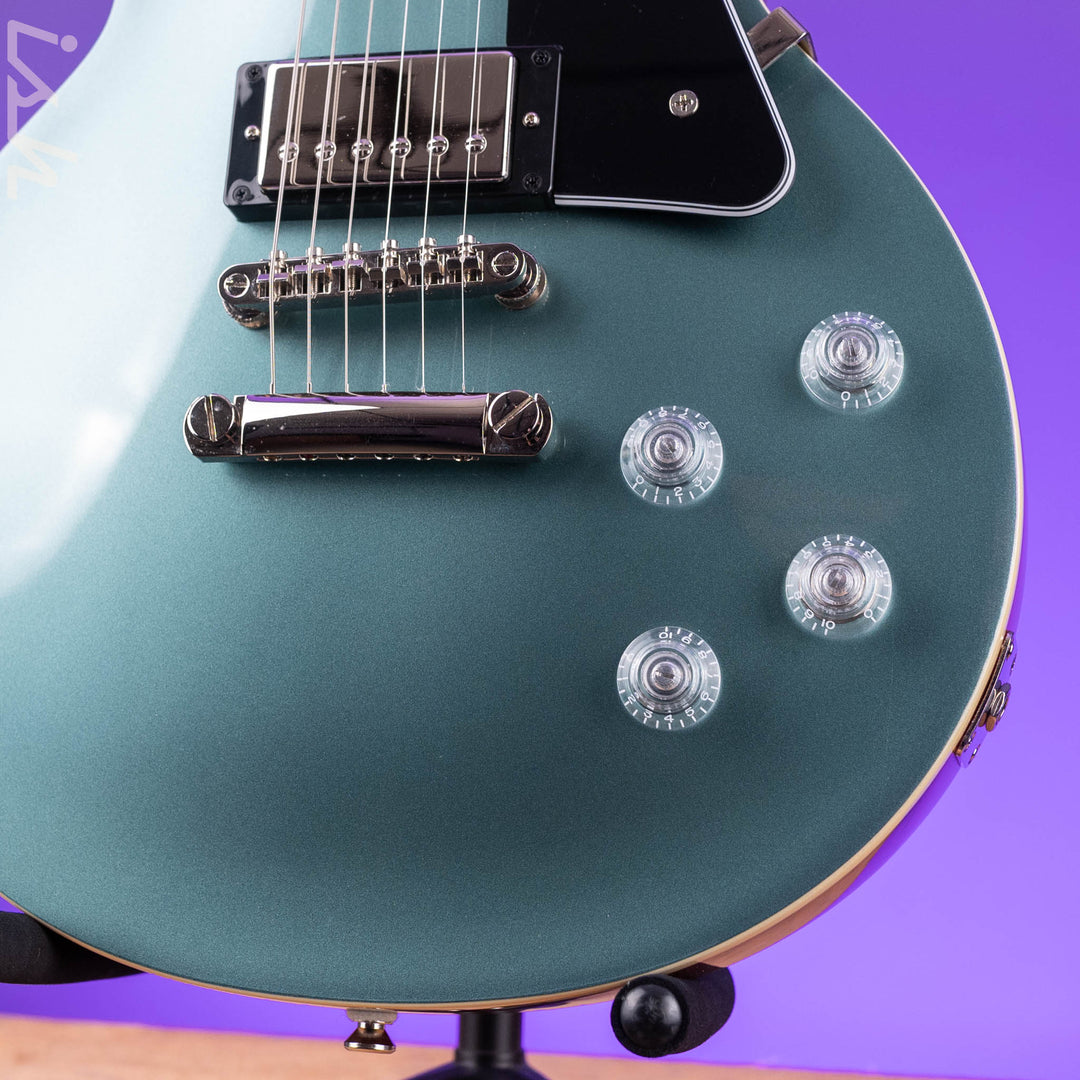2021 Epiphone Les Paul Modern Electric Guitar Faded Pelham Blue