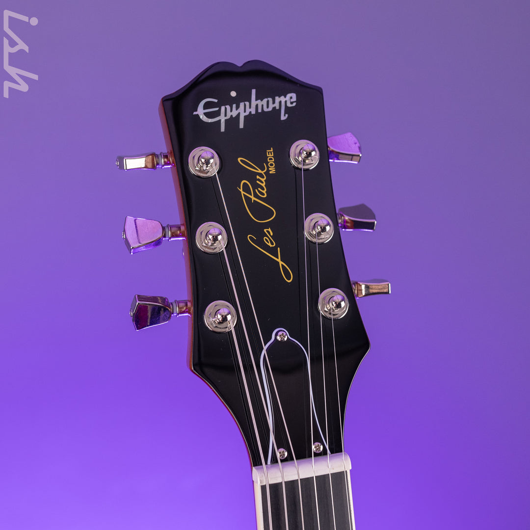 2021 Epiphone Les Paul Modern Electric Guitar Faded Pelham Blue