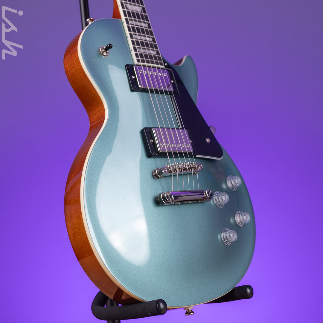 2021 Epiphone Les Paul Modern Electric Guitar Faded Pelham Blue