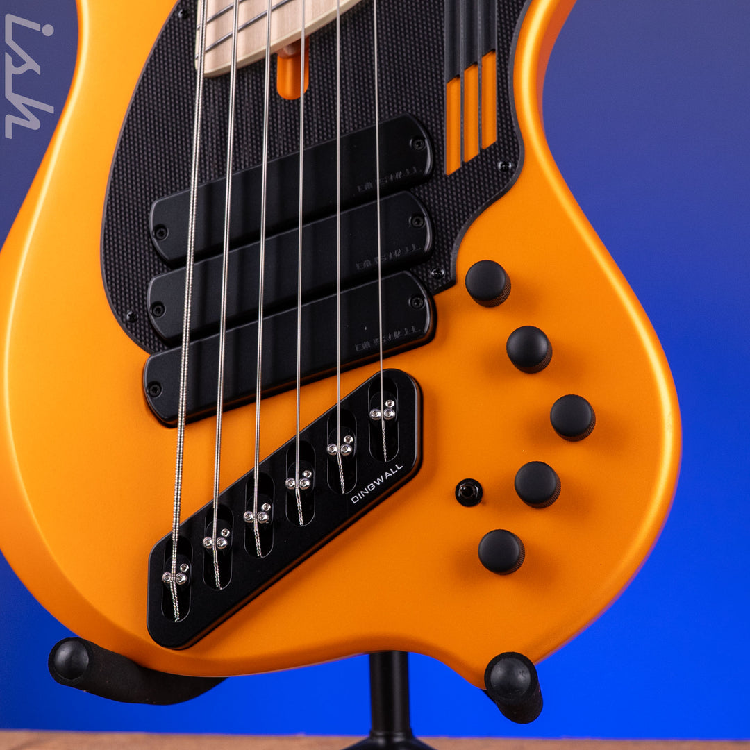 Dingwall NG-3 6-String Bass Lamborghini Orange Matte