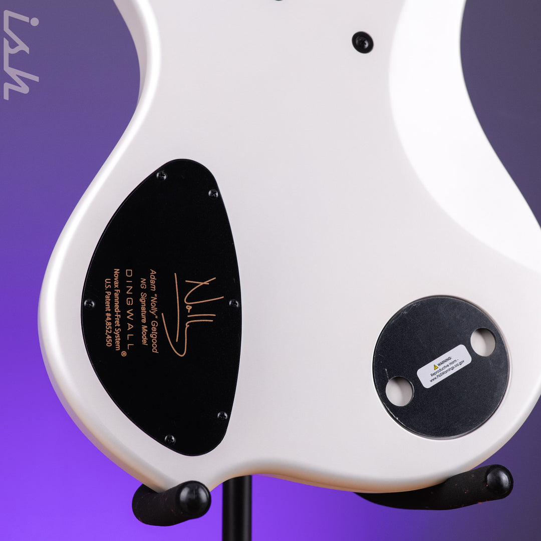 Dingwall NG-3 6-String Bass Matte Ducati Pearl White