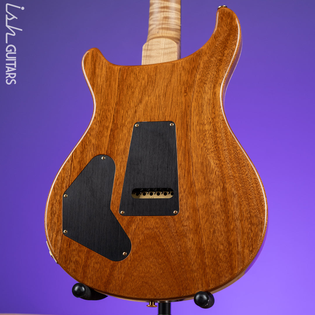 2021 PRS Wood Library DGT Figured Maple Neck Platinum Satin