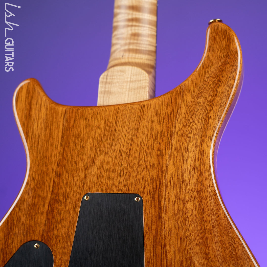 2021 PRS Wood Library DGT Figured Maple Neck Platinum Satin