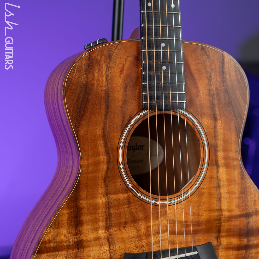 2021 Taylor GS Mini-e Limited Koa Natural