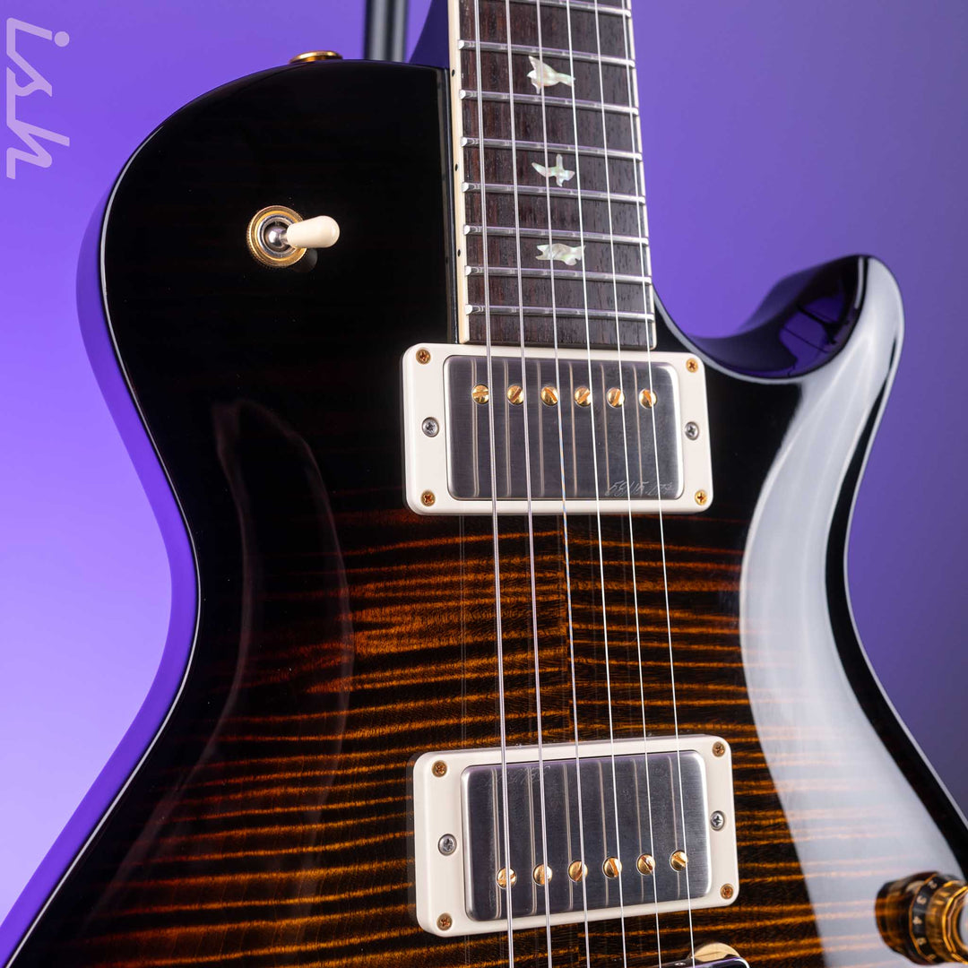 2021 PRS McCarty 594 Singlecut 10-Top Black Gold Burst