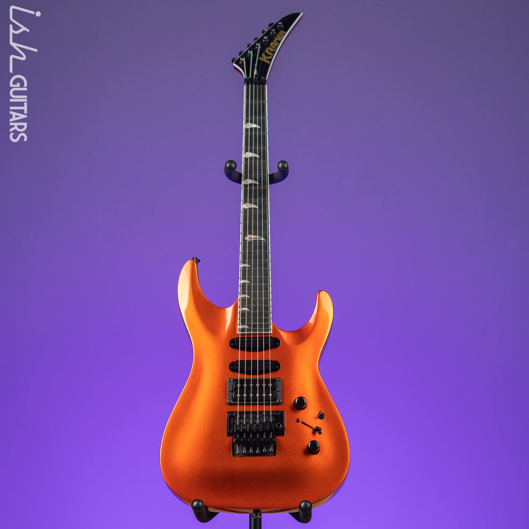 2021 Kramer SM-1 Orange Crush Electric Guitar