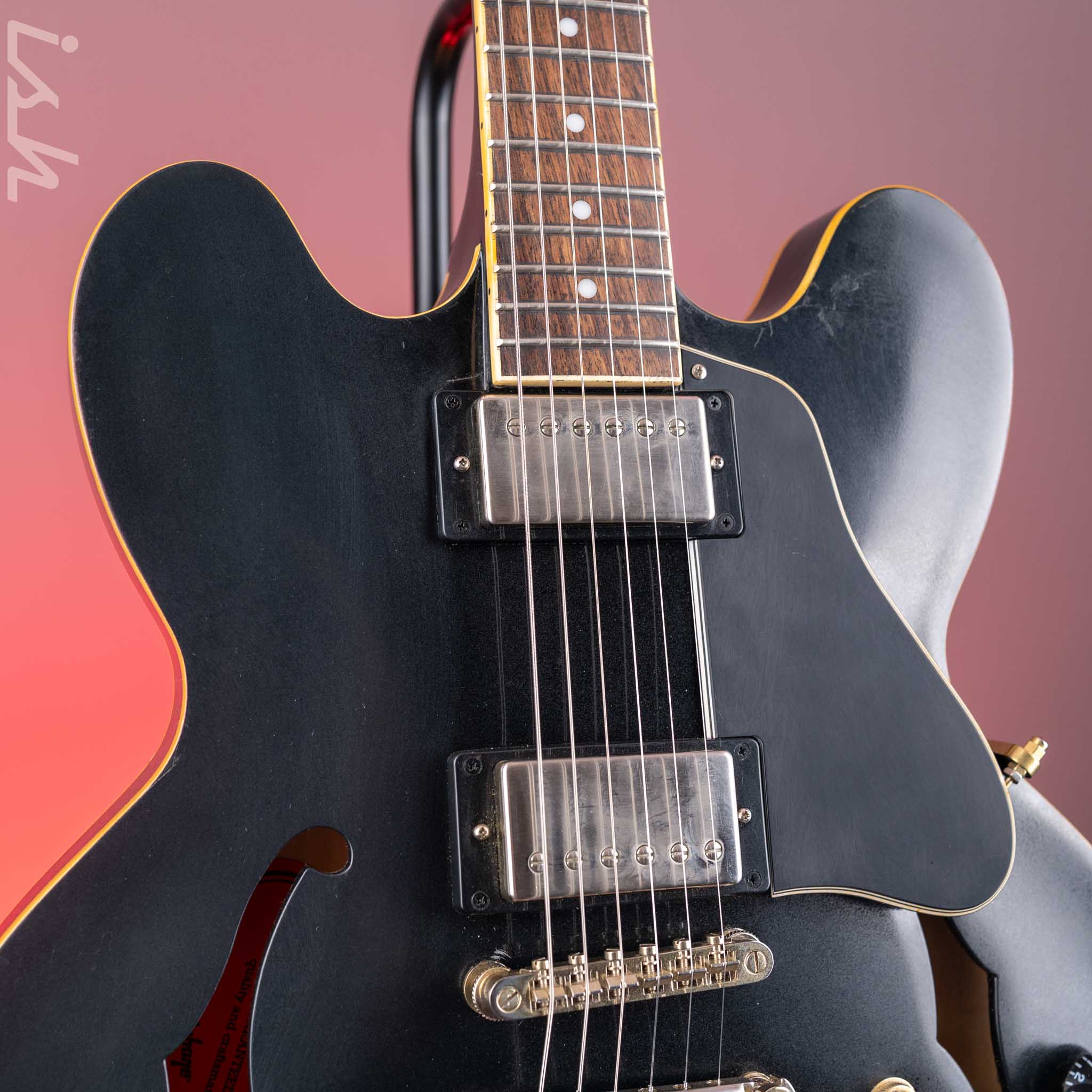 2021 Epiphone ES-335 Black – Ish Guitars