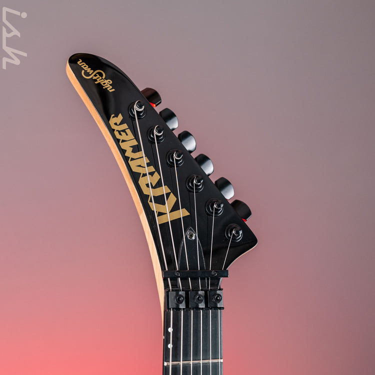 2021 Kramer Nightswan Jet Black Metallic – Ish Guitars
