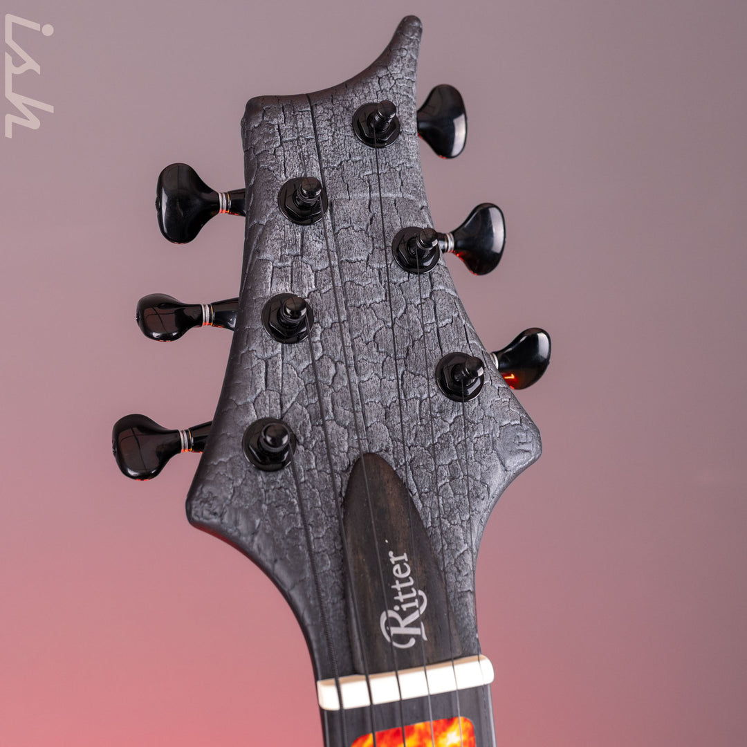 Ritter Porsch “The Volcano Virtuoso” Burnt Charcoal Guitar