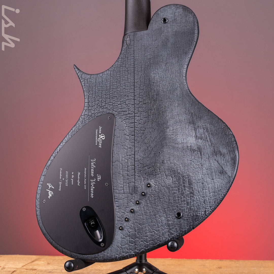 Ritter Porsch “The Volcano Virtuoso” Burnt Charcoal Guitar