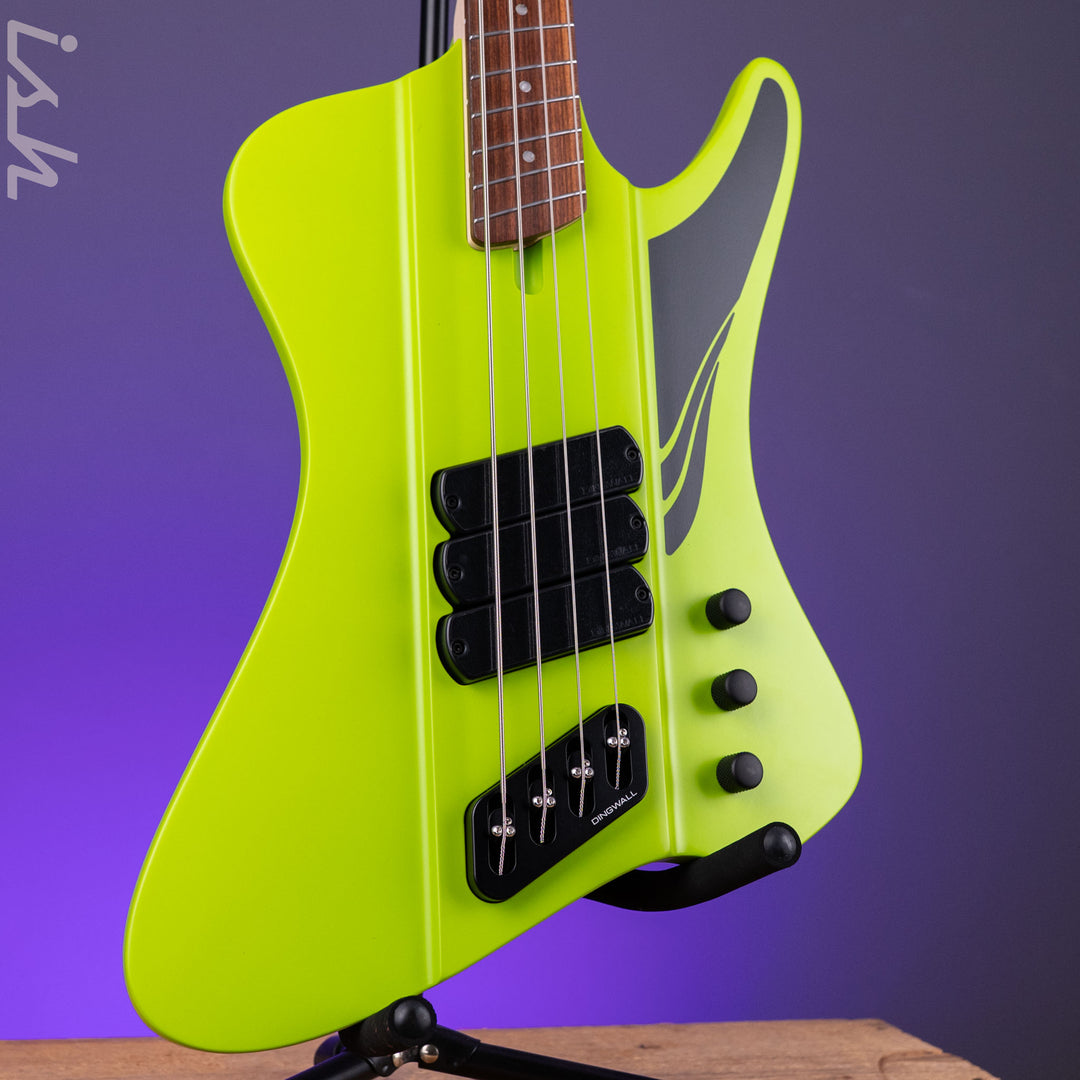 Dingwall D-Roc Standard 4-String Bass Matte Ferrari Green
