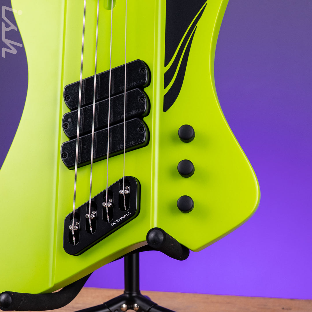 Dingwall D-Roc Standard 4-String Bass Matte Ferrari Green