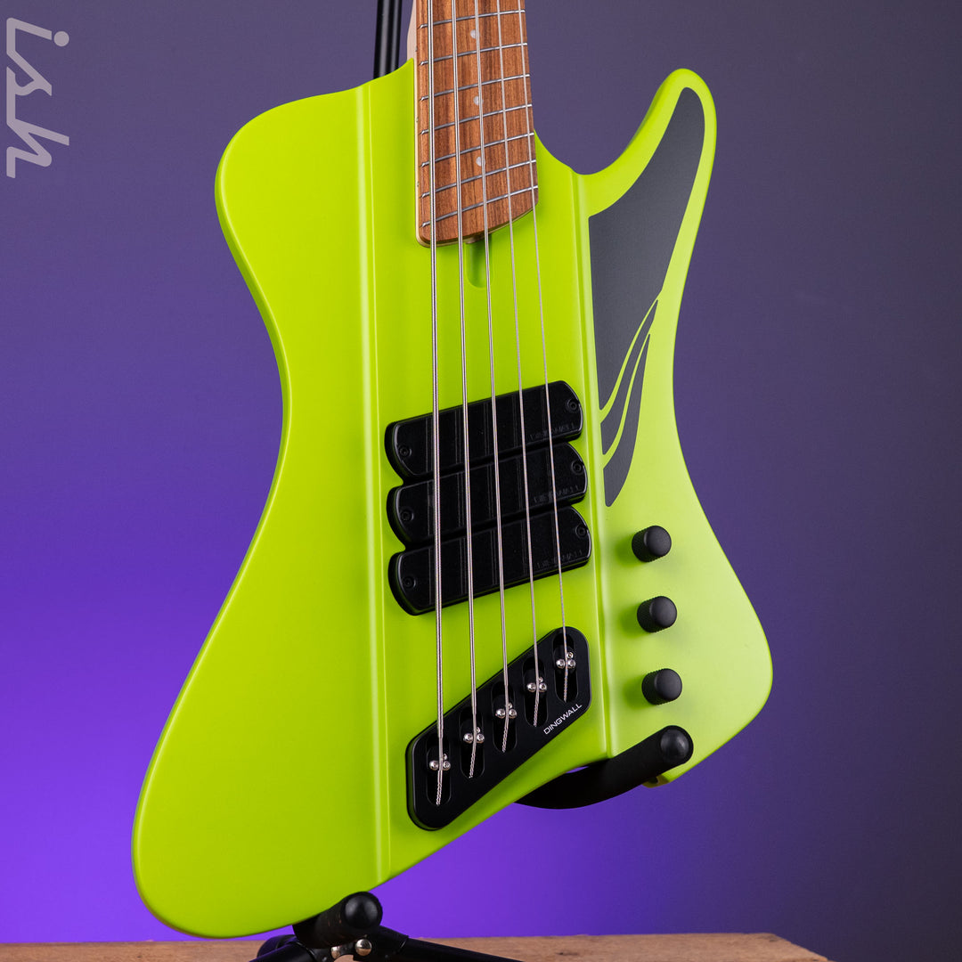 Dingwall D-Roc Standard 5-String Bass Matte Ferrari Green