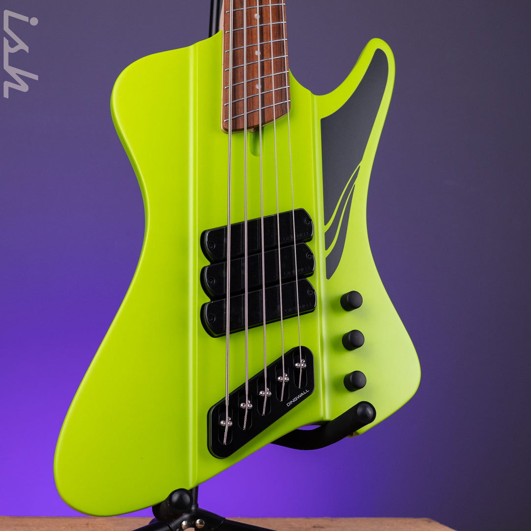 Dingwall D-Roc Standard 5-String Bass Matte Ferrari Green